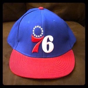 Never worn 76ers retro SnapBack